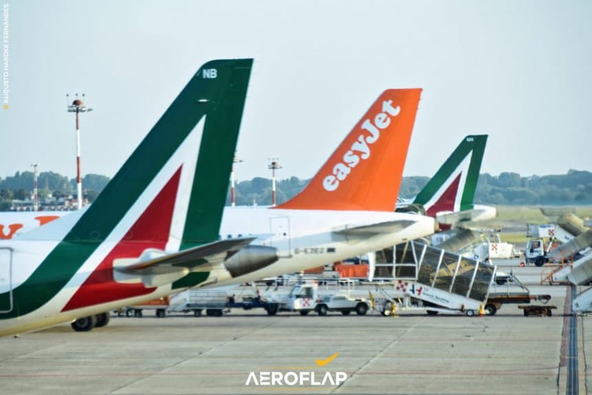 Itália voos controladores