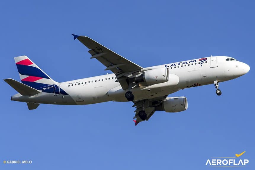 LATAM Airlines Brasil Airbus A320 Passo Fundo novo destino