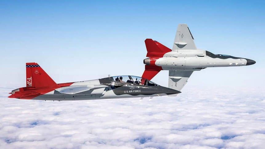 Boeing Saab T-7 Red Hawk USAF EUA treinamento