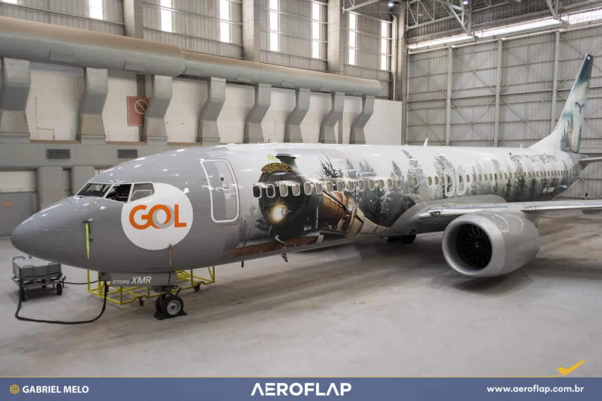 Boeing 737 MAX GOL Harry Potter Universal Hogwarts