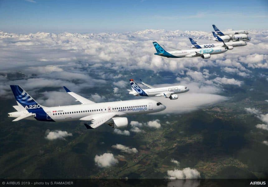 Airbus entregas 2022 fabricante entregas frota América Latina Aeronaves