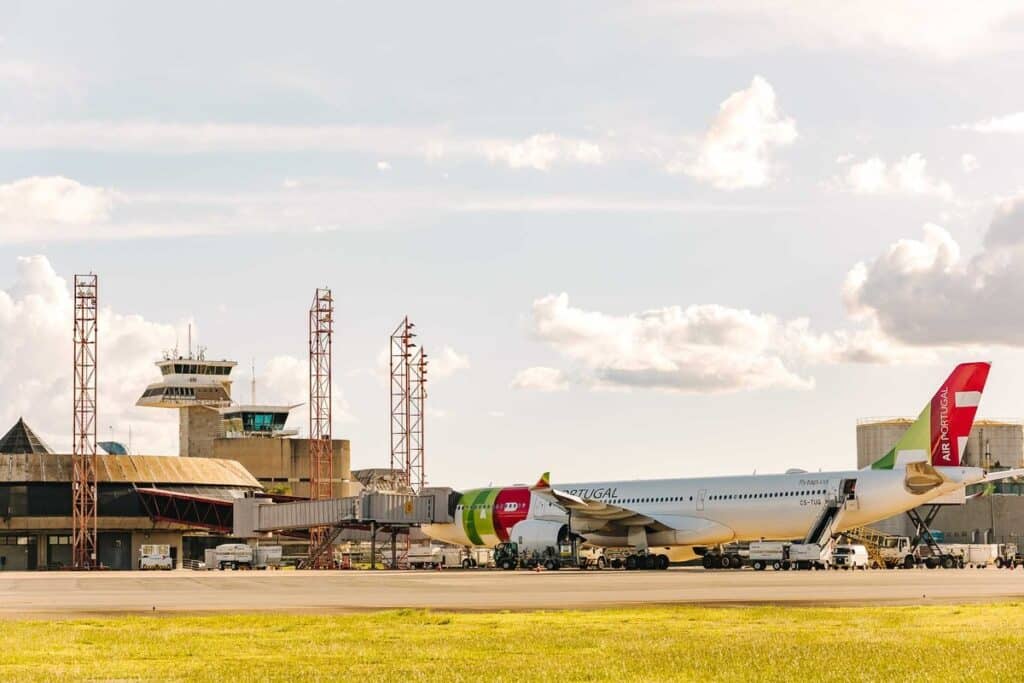 TAP AIr Portugal no Aeroporto de Brasília 15 anos