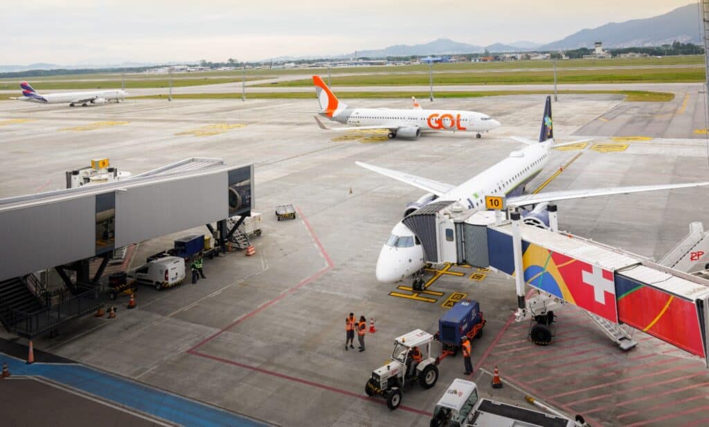 Zurich Airport Companhias Aéreas Florianópolis Vitória energia renovável