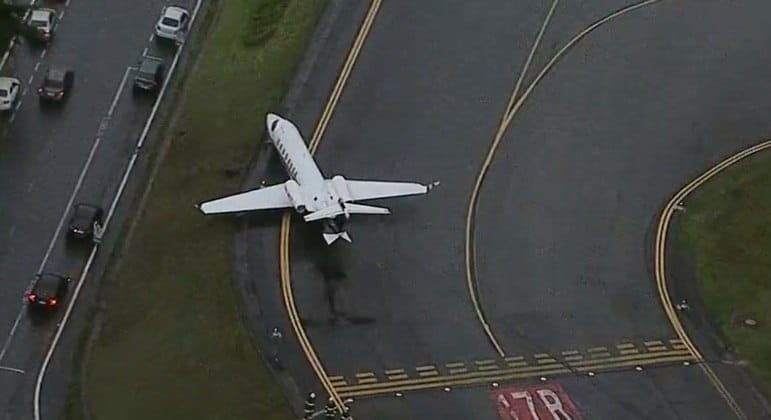 Learjet 75 incidente Congonhas