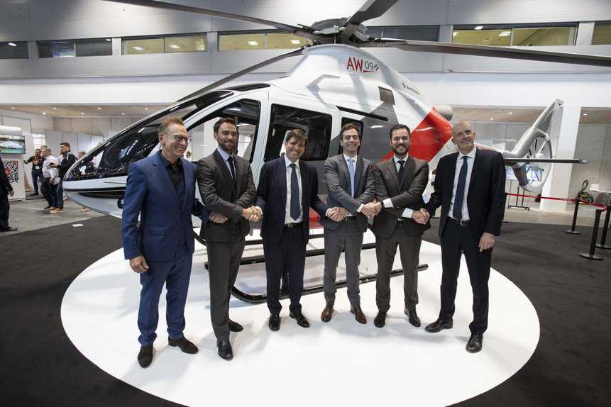 Leonardo Heli-Expo vendas helicópteros