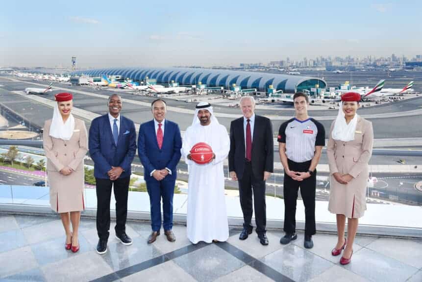 NBA Cup Emirates Parceria