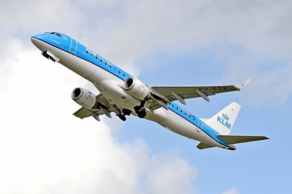 KLM motor pessoa Aeroporto Schiphol