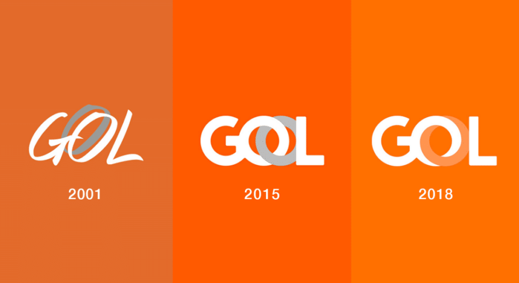 GOL pintura logotipos