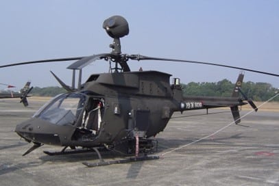 OH-58D e seu papel para Taiwan