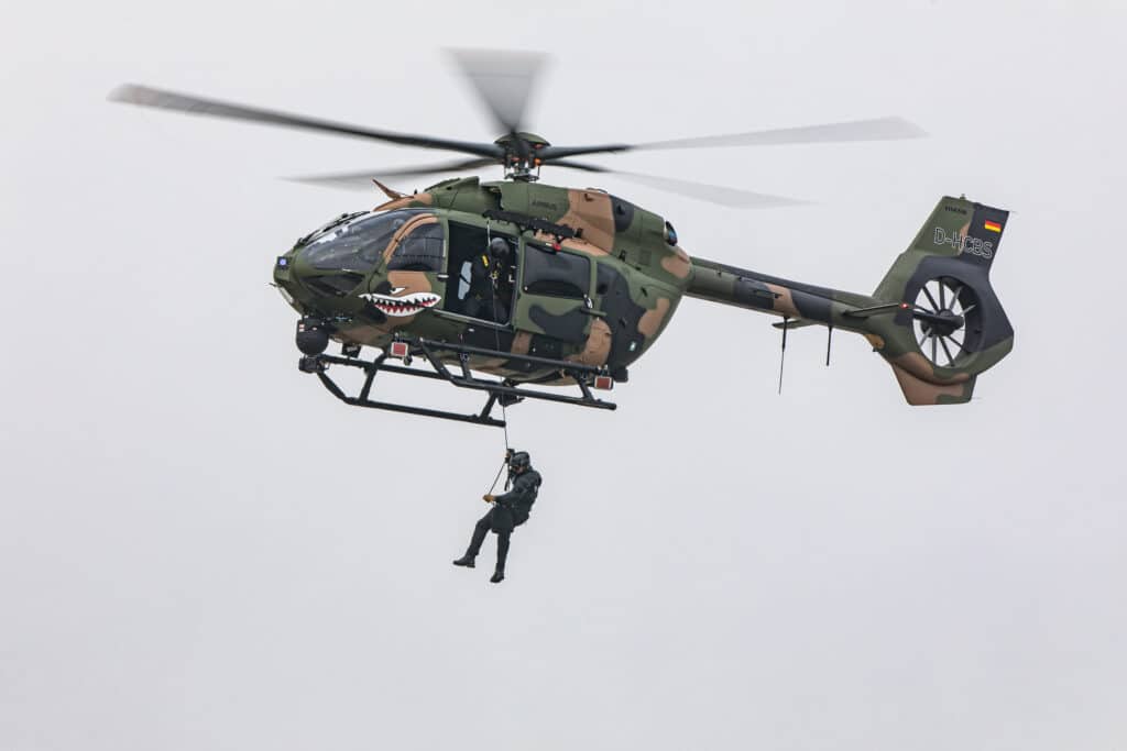 Bélgica recebe apoio da OTAN para compra de helicópteros H145M da Airbus. Foto: Divulgação.
