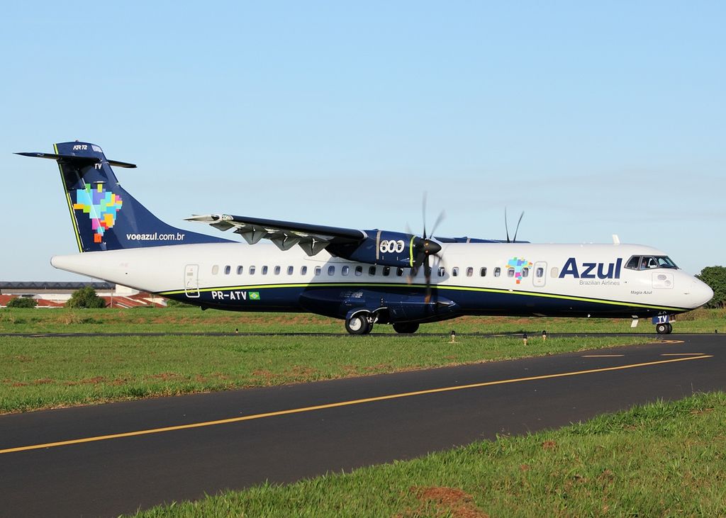 ATR Azul BH Airport Aeroporto Confins Jacarepaguá