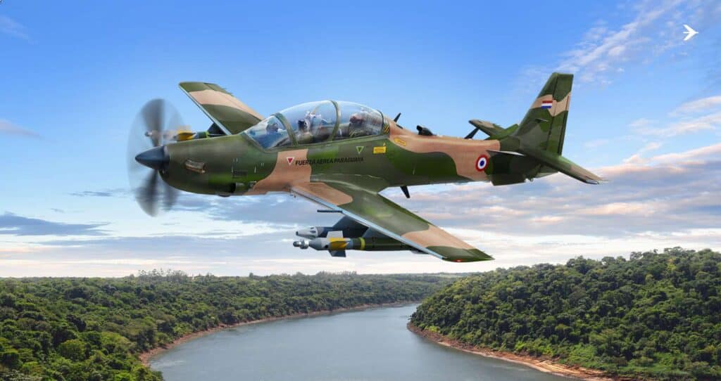 Embraer kündigt A-29 Super Tucano Paraguay an