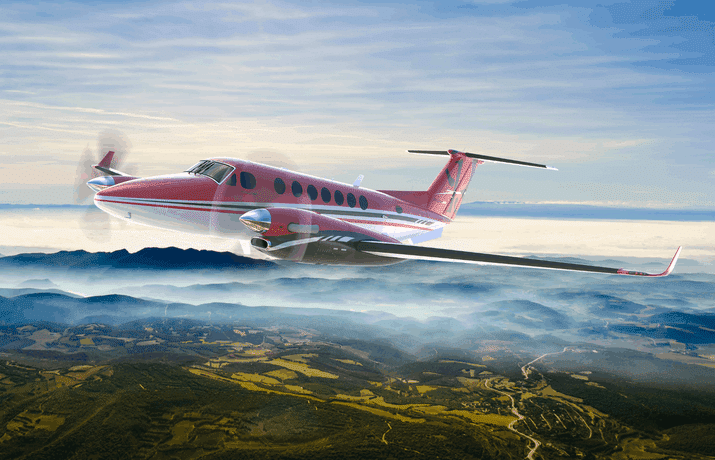 Beechcraft King Air celebrates 60 years with the "Crimson Edition"